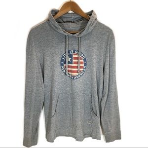 Life is Good American Hooded Crusher Long Sleeve